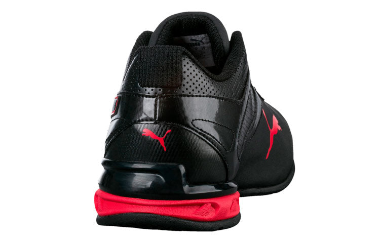 PUMA Tazon 6 FM Black Low Tops 189873-15