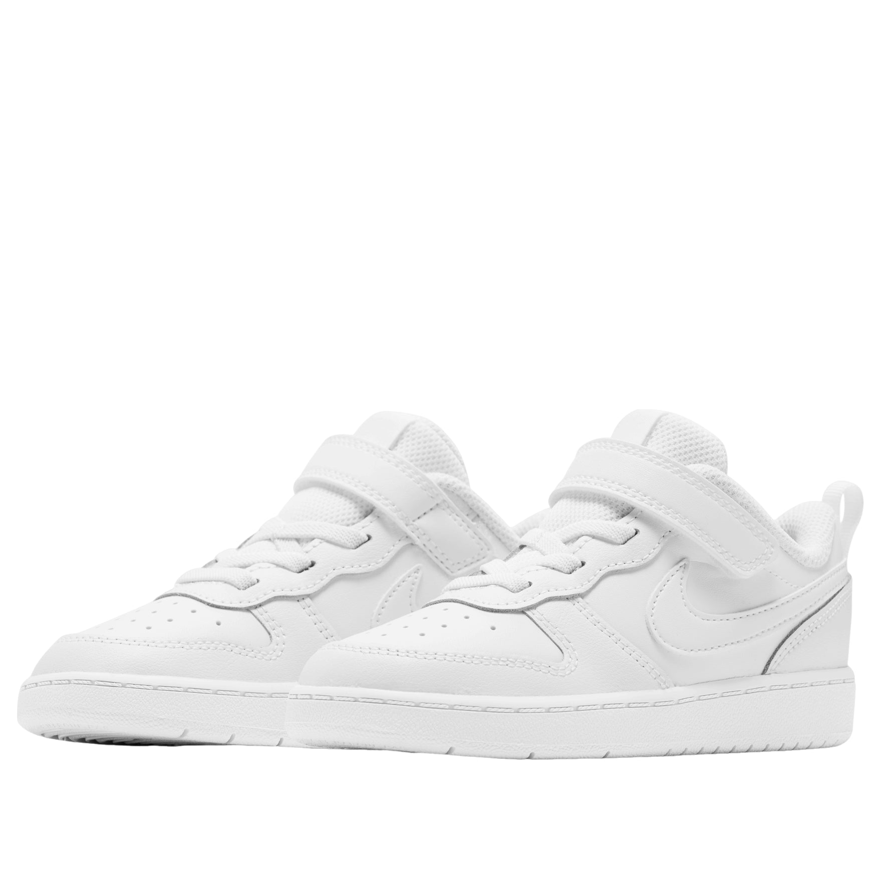 (TD) Nike Court Borough Low 2 'Triple White' BQ5453-100