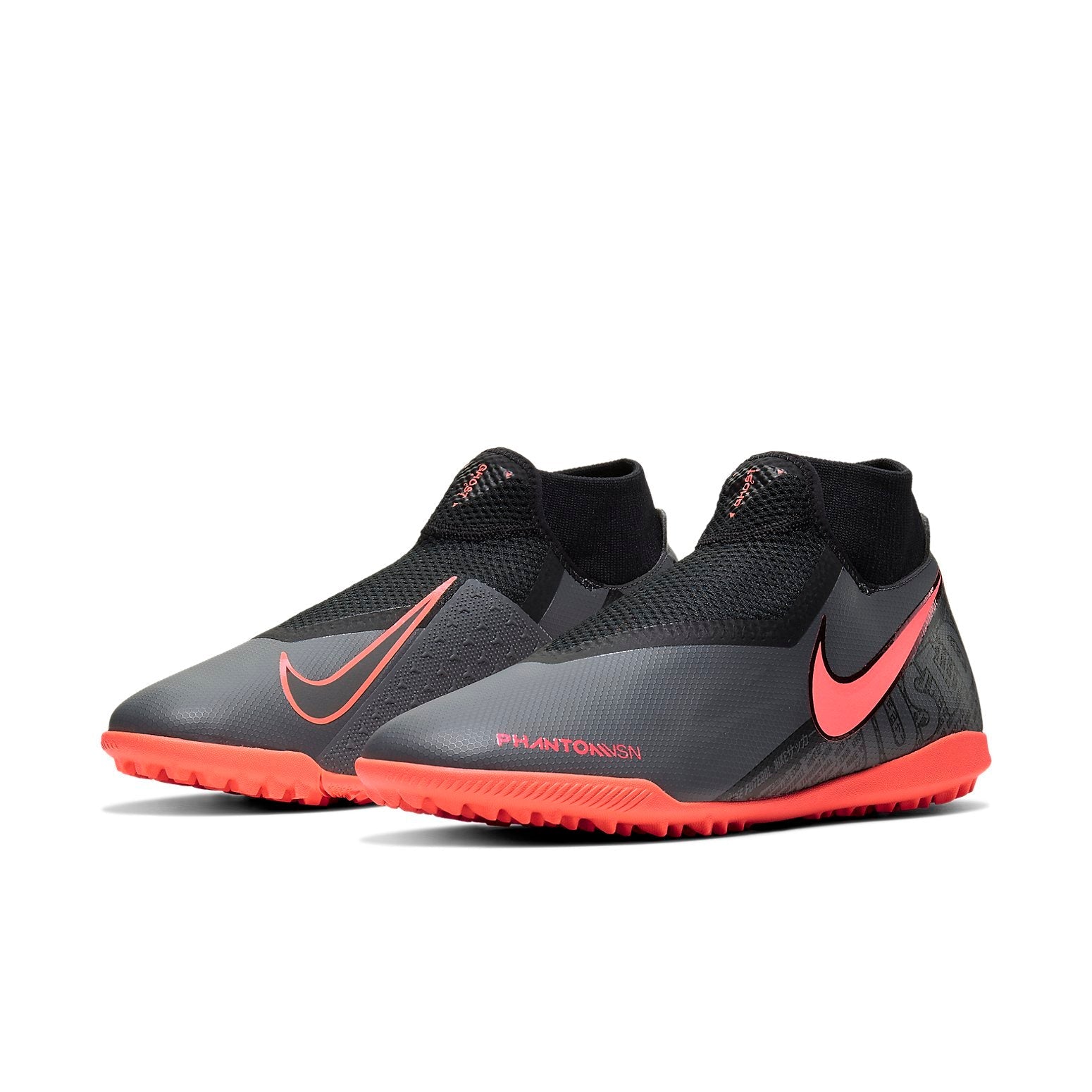 Nike Phantom Vision Academy DF TF 'Dark Grey Bright Mango Black' AO3269-080