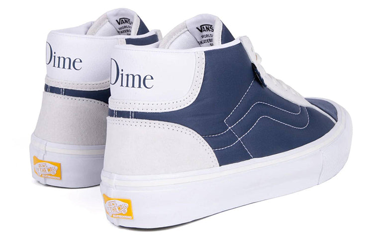 Dime x Vans Skate Mid Skool LTD White/Blue VN0A5KQY5VH