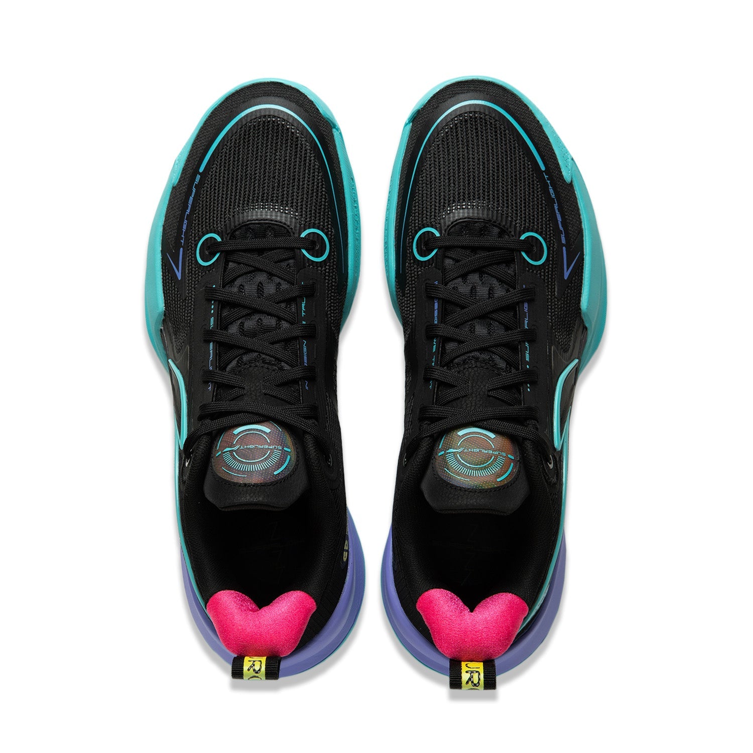 Li-Ning Ultra Light V2 'Black Green Purple' ABAT029-4