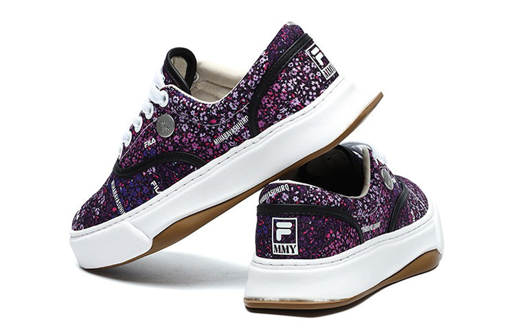 (WMNS) Fila Fusion Canvas Shoes 'Purple' F12W134347FPP