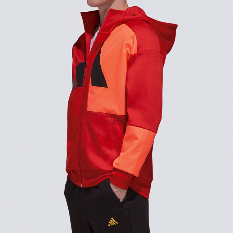 Men's adidas O2 HTT Jacket Red FM9418