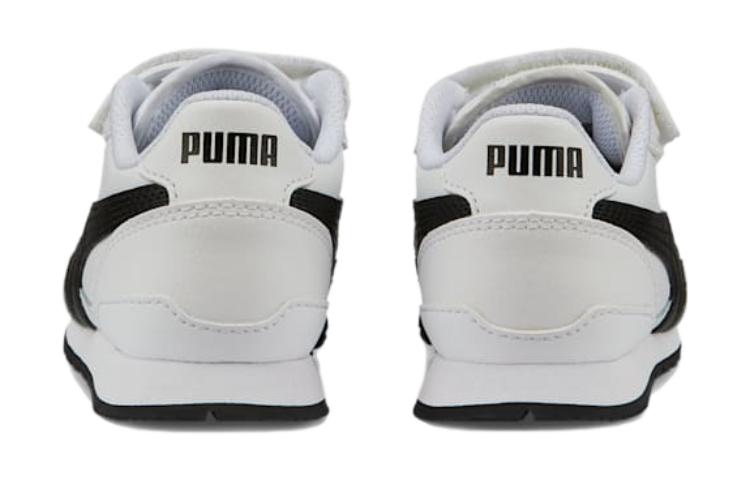 (PS) PUMA ST Runner v3 Leather Shoes 'White Black' 384905-07
