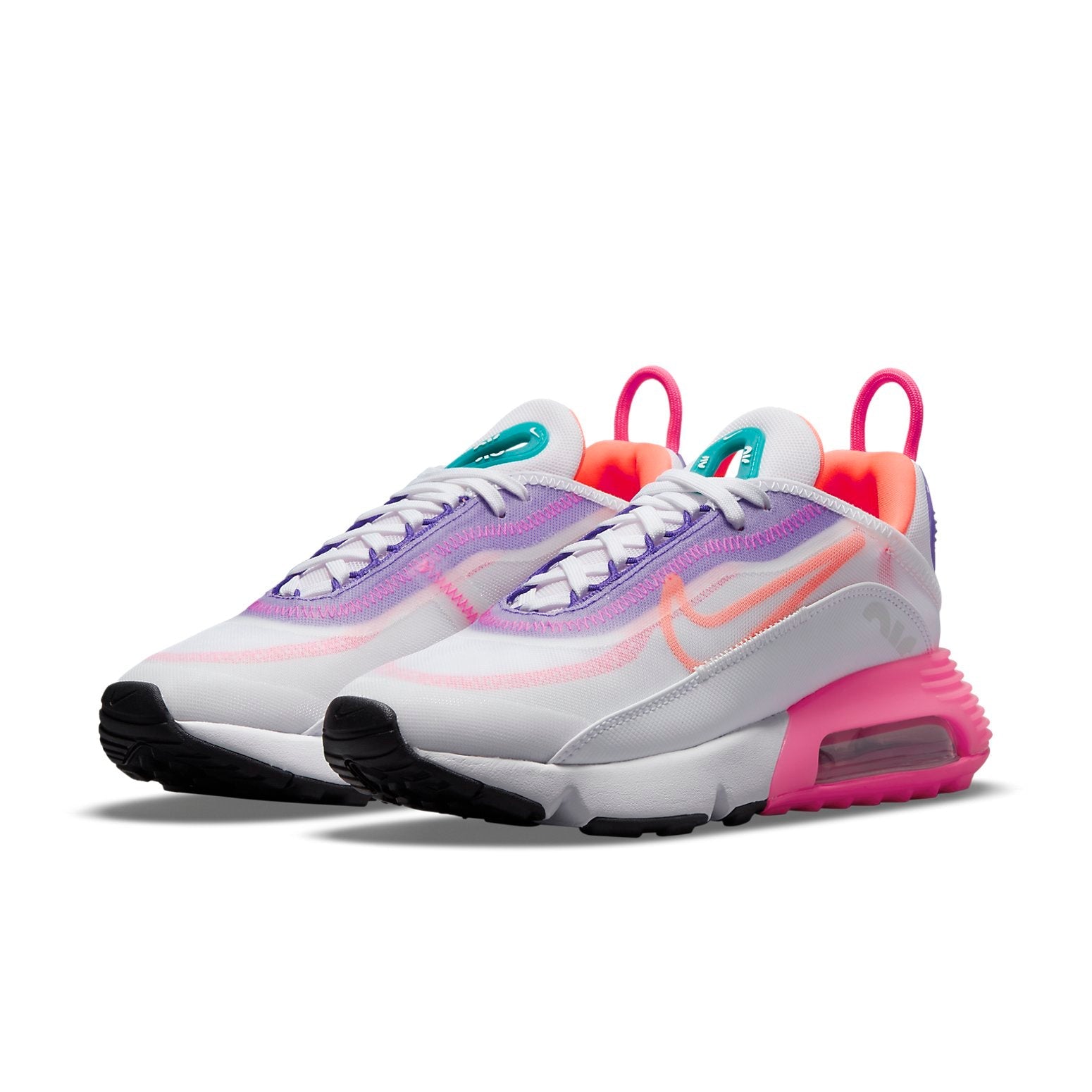 (WMNS) Nike Air Max 2090 'White Hyper Orange' CZ1516-100