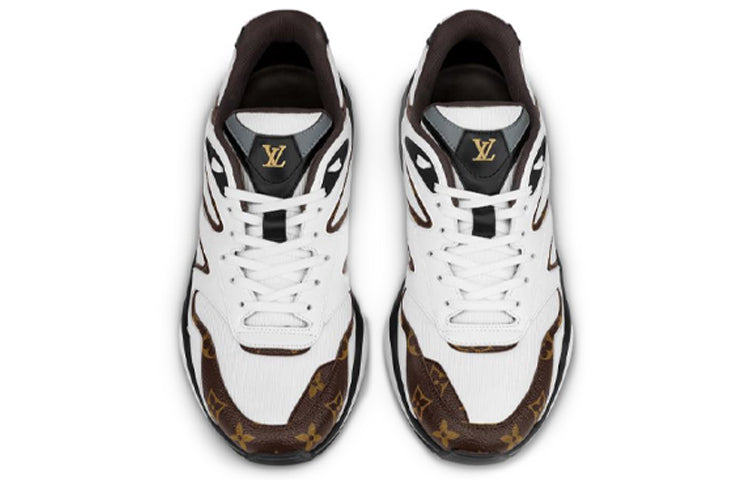 LOUIS VUITTON Trail Sneakers 'White with Monogram Deco' 1A810D