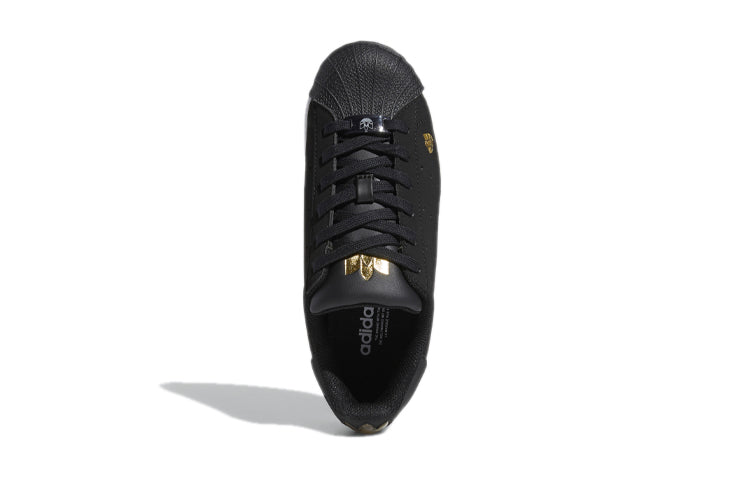 (GS) adidas Superstar Pure J 'Black Gum' FZ2212