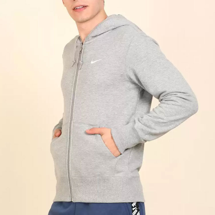 Nike Full Sleeve Solid Men Sweatshirt Gray CZ4148-063