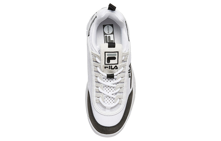 (WMNS) Fila Fusion Shoes 'White Black' T12W933705FWB