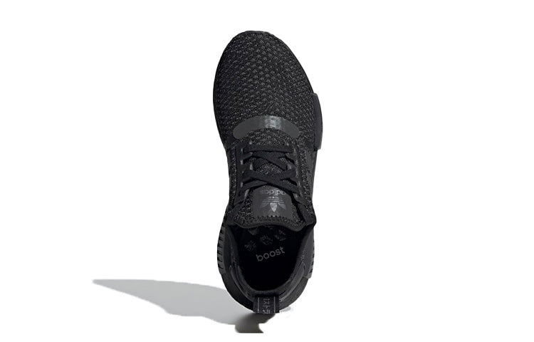 (GS) adidas NMD_R1 J 'Black Grey' FV1691