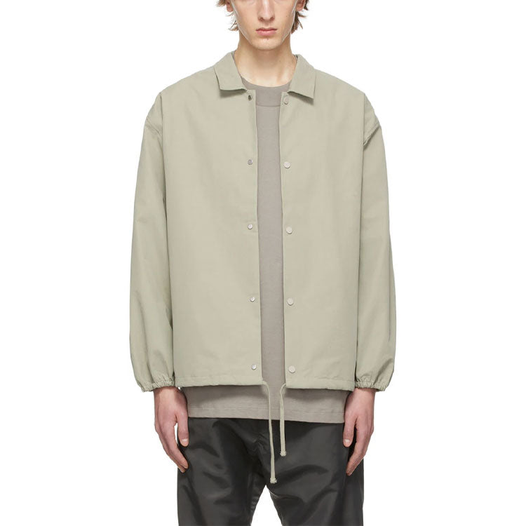 Fear of God Essentials SS22 1977 Coaches Jacket 'Smoke' FOG-SS22-939