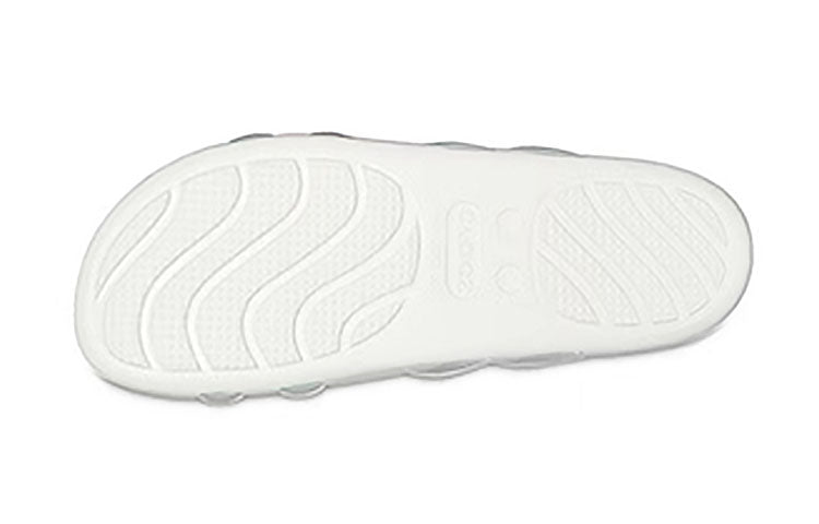(WMNS) Crocs Splash Glossy Strappy Sandal 'White' 208537-100