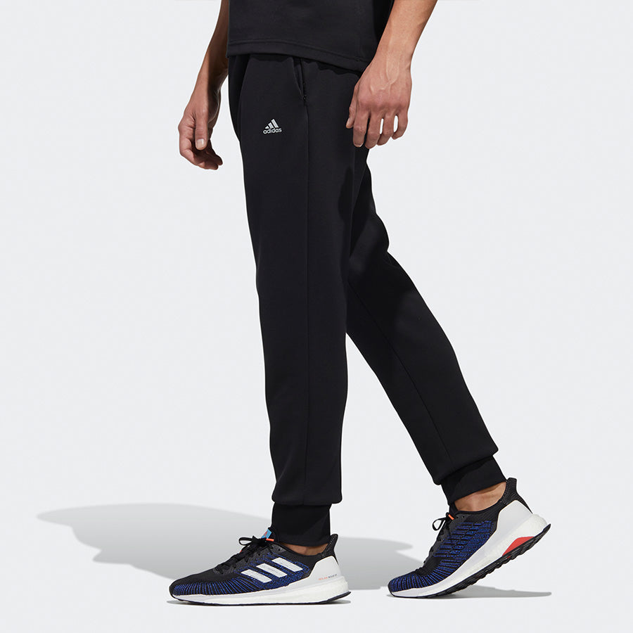 Men's adidas WJ PNT SWT Stylish Black Sports Pants/Trousers/Joggers GF4033