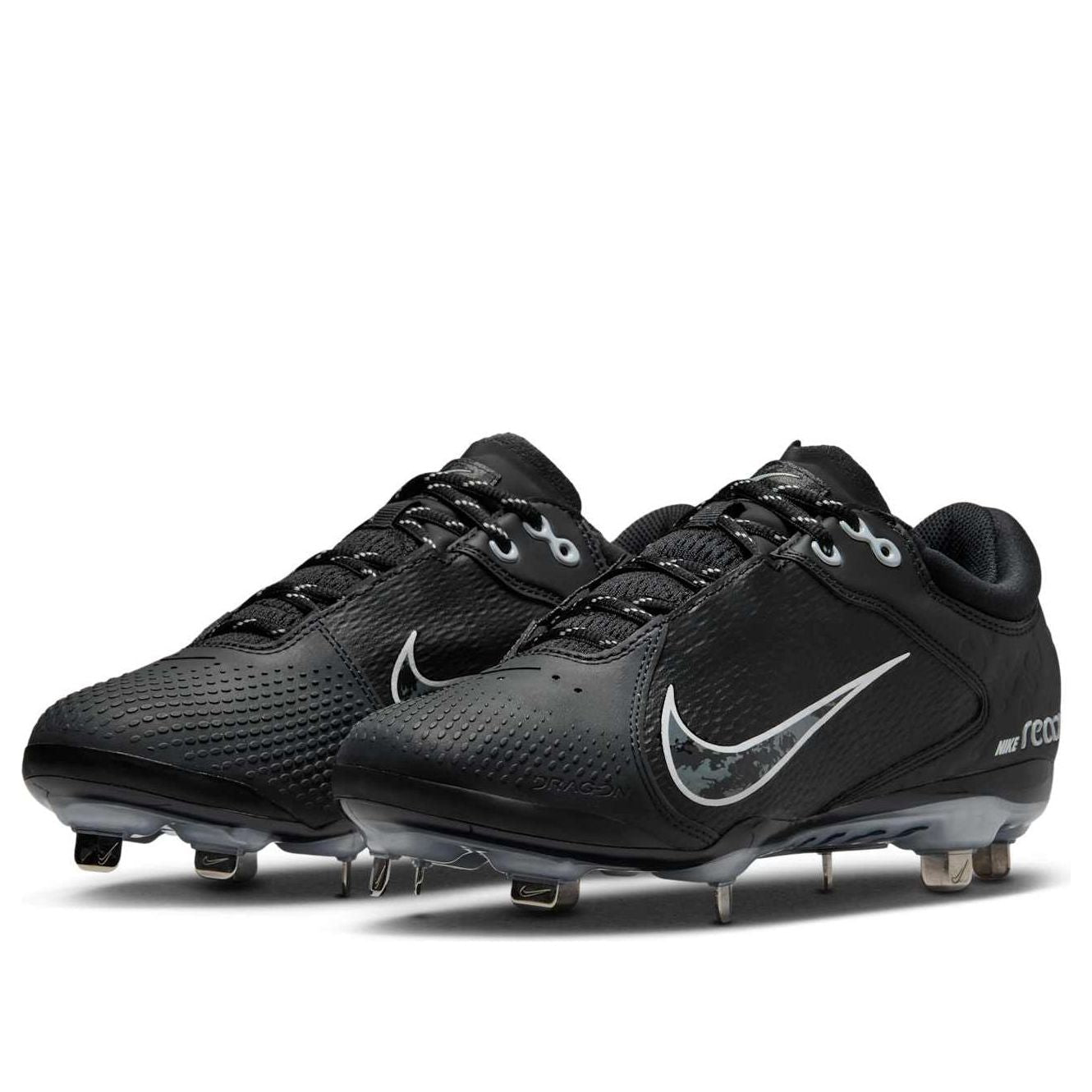 (WMNS) Nike Hyperdiamond 4 Elite 'Black Iron Grey Pure Platinum' FZ0923-001