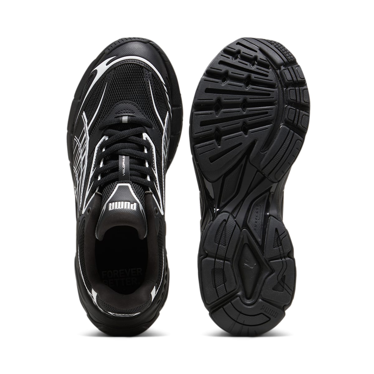 PUMA Velophasis Always On 'Black Silver' 395908-02