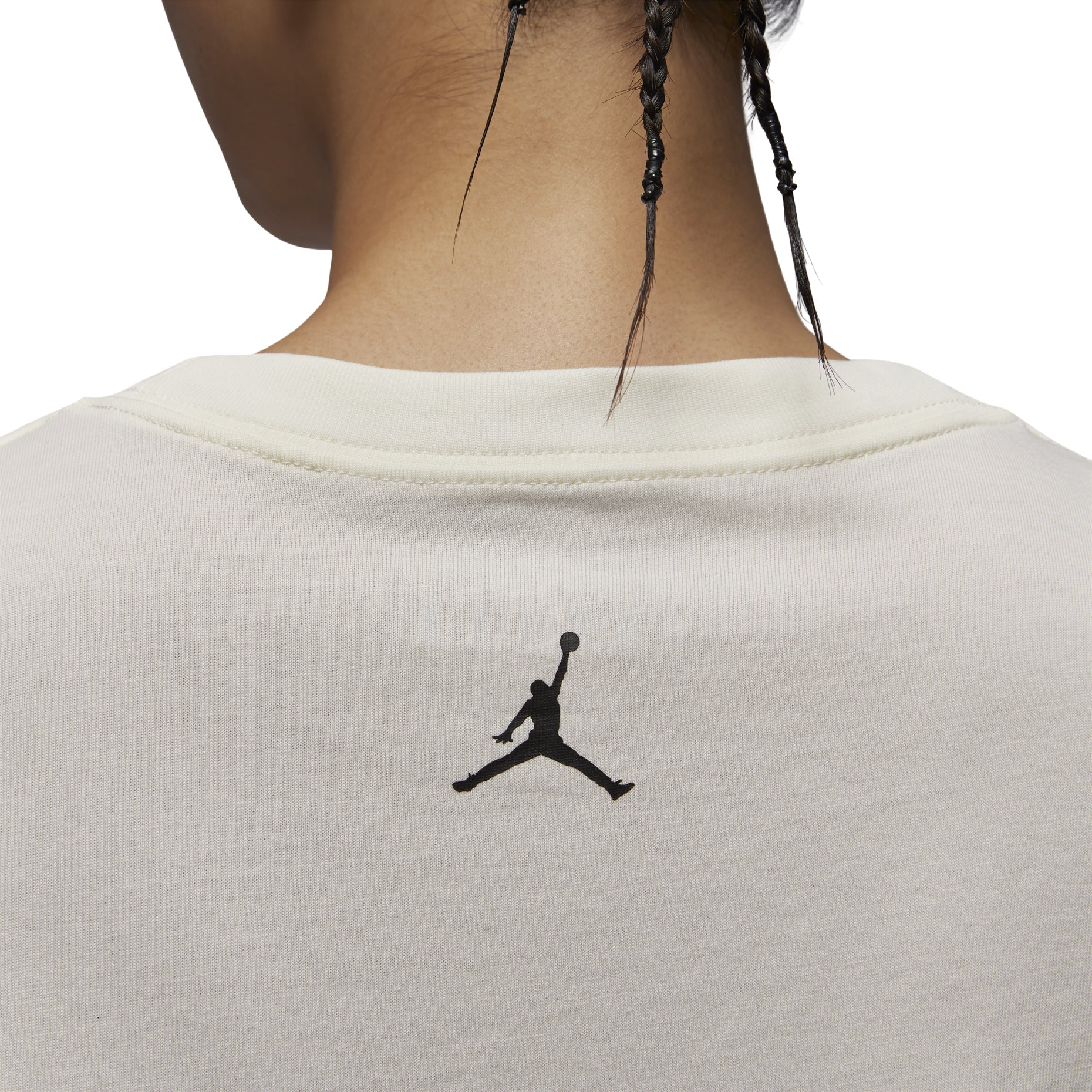 (WMNS) Air Jordan Graphic T-shirt Asia Sizing 'Sail' HF2862-133