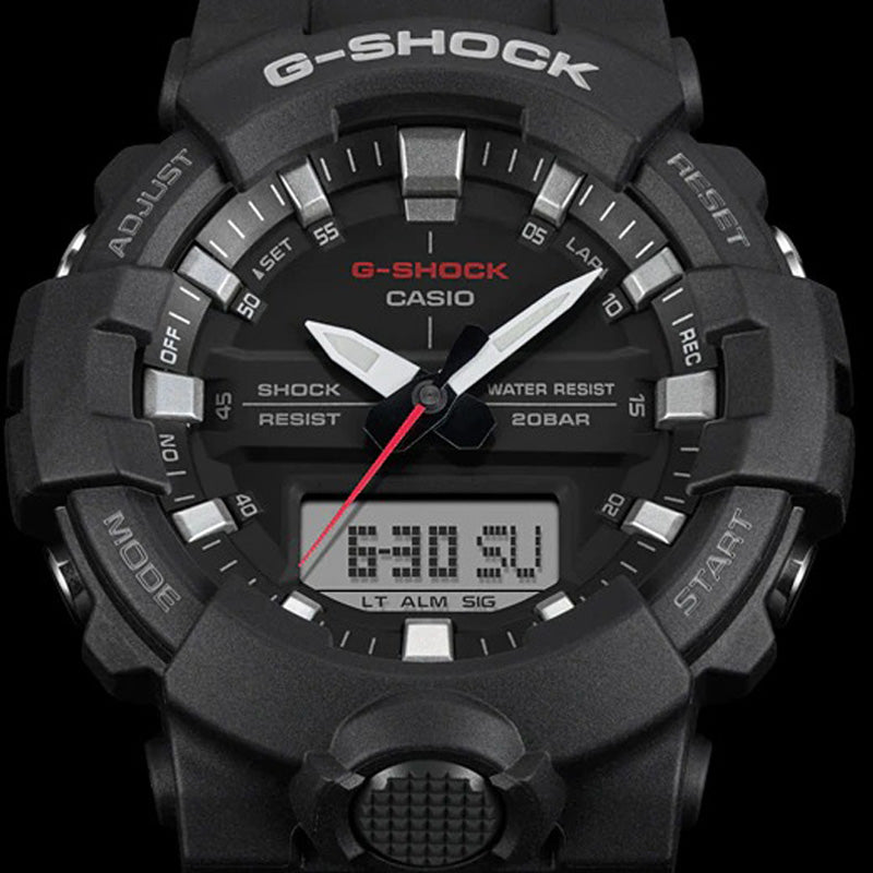 CASIO G-Shock Analog-Digital 'Black' GA-800-1A
