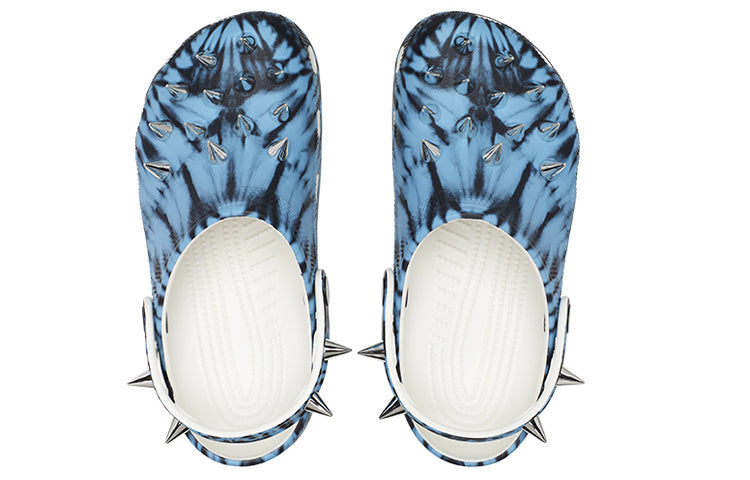 (WMNS) Crocs Classic Rebel Clogs 'Blue White' 208329-928