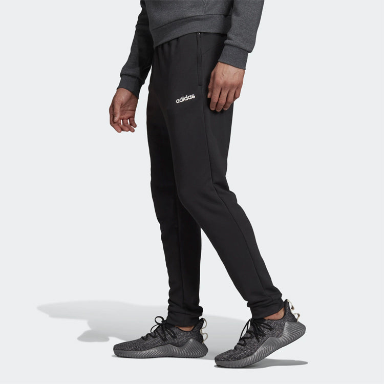 adidas Athleisure Casual Sports Knit Long Pants Black EI5564