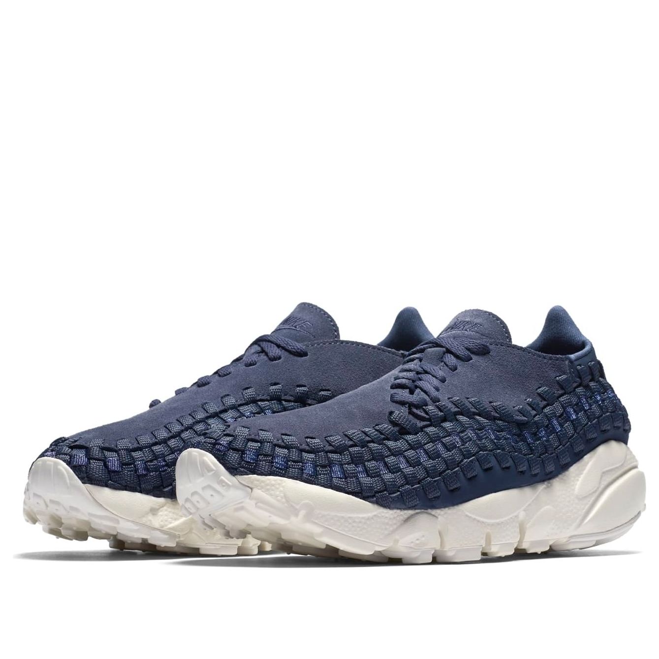 (WMNS) Nike Air Footscape Woven 'Grey Blue' 917698-400