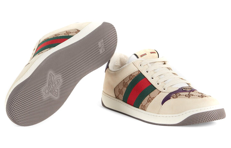Gucci Screener GG sneaker 'Beige Dark blue' 546551-HVKI0-9765