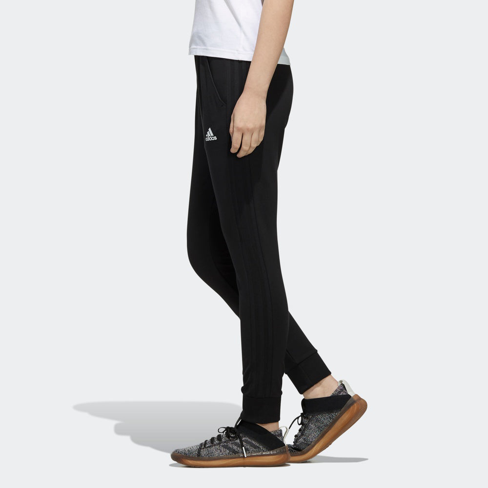 (WMNS) adidas Light 3-Stripe Asia Sizing 'Pants 'Black' EH3888