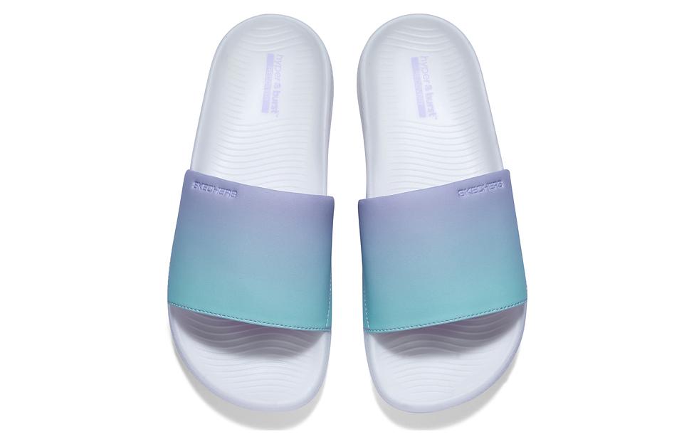 (WMNS) Skechers Hyper Slide 'Purple White' 140458-PRAQ