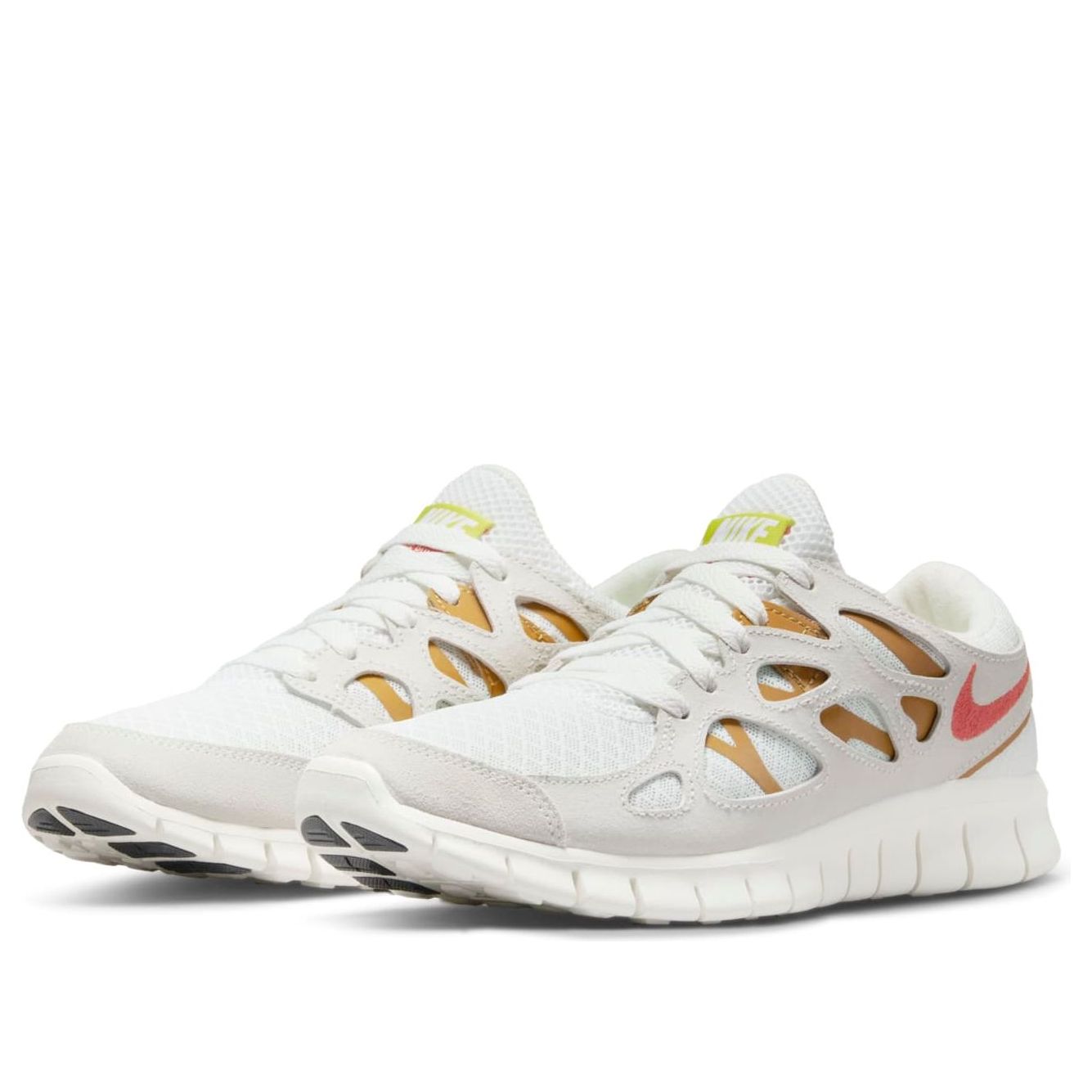 (WMNS) Nike Free Run 2 'Summit White Goldtone' DM8915-102