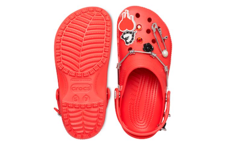 Crocs x Karol G Classic Clogs 'Metal Hearts' 207998-8C1