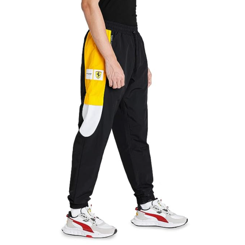 PUMA x Ferrari Men's Race Statement Track Trousers 'Yellow' 531646-06