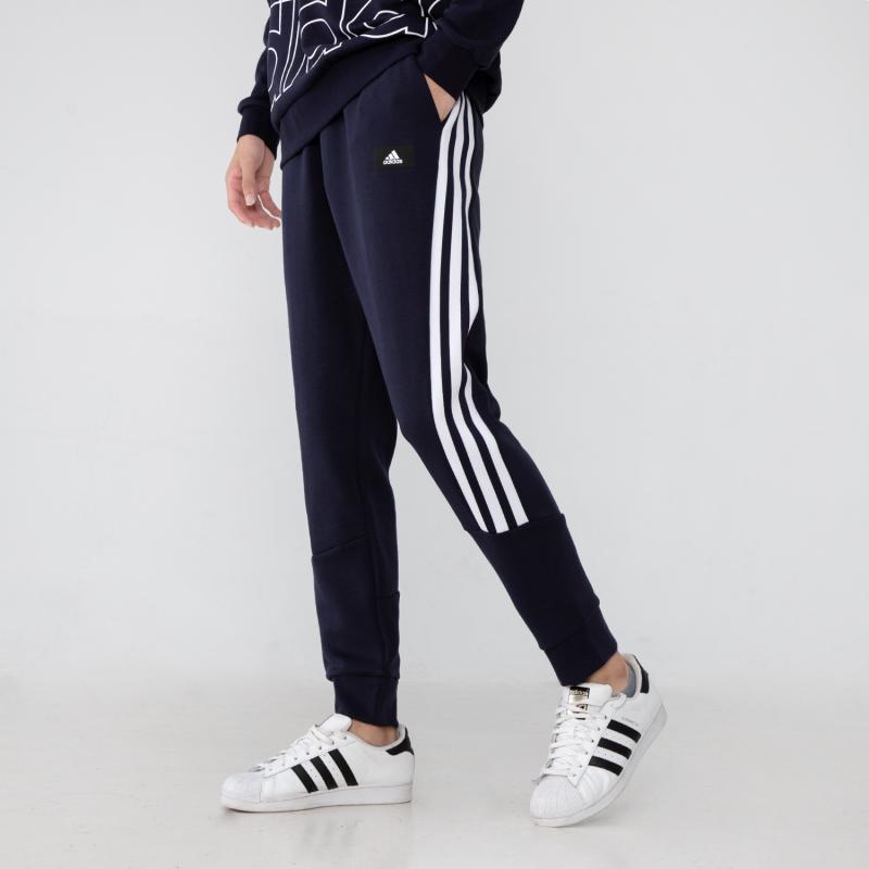 Men's adidas Fi 3s Pant Logo Printing Bundle Feet Sports Pants/Trousers/Joggers Navy Blue H46535