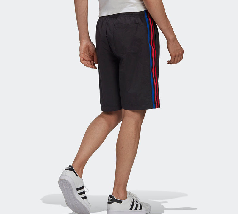 adidas originals 3D WV Short logo 'Black Light Red' GJ6743