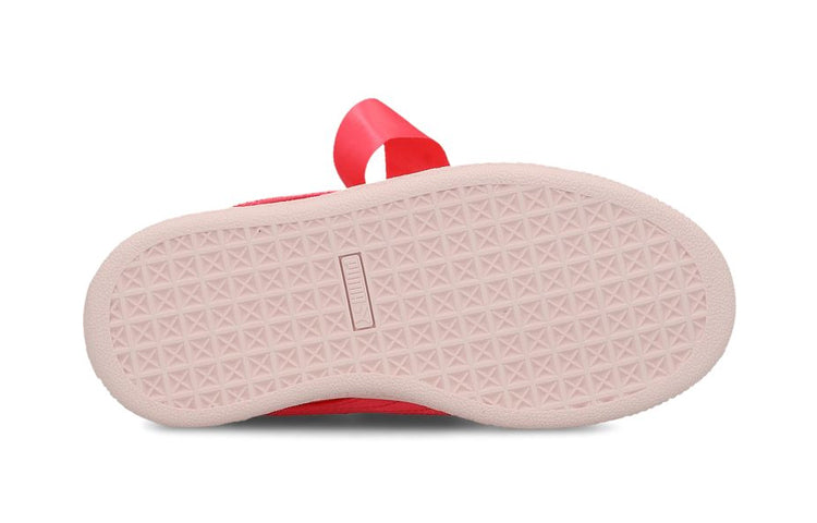 (PS) PUMA Basket Heart Tween Ps Sneakers Pink 365142-01
