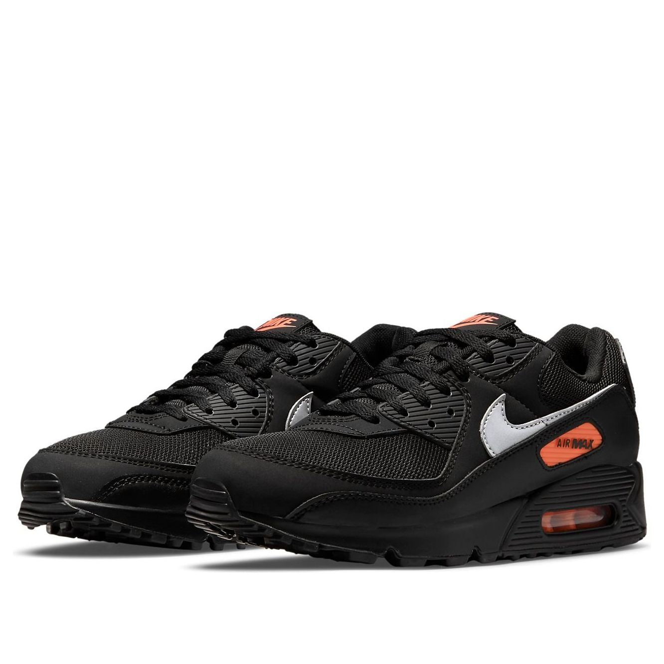 Nike Air Max 90 'Black Total Orange' DJ6881-001