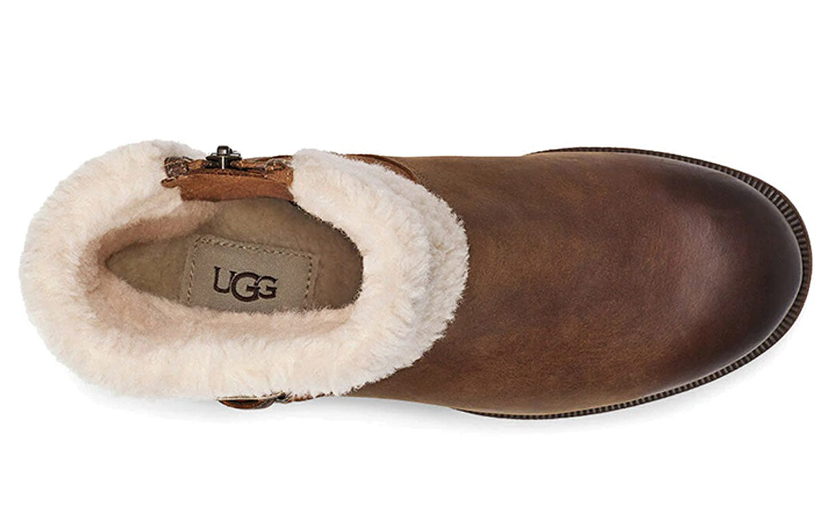 (WMNS) UGG Elings Snow Boots Brown 'Chestnut Brown' 1112620-CHE