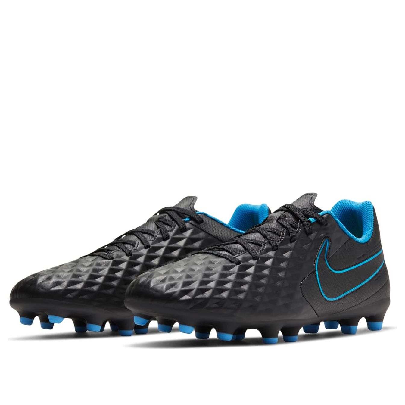 Nike Tiempo Legend 8 Club FG MG 'Black Light Photo Blue' AT6107-090