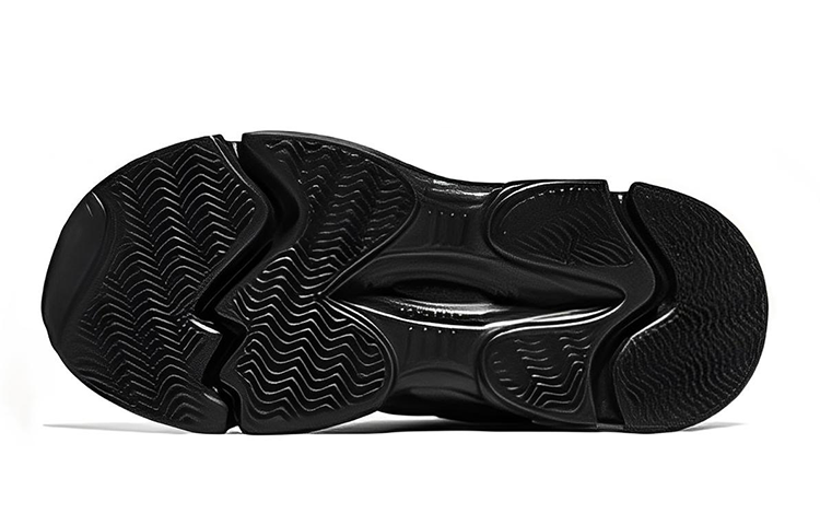 (GS) Skechers Wavetronic Athletic Sneakers 'Black' 403885L-CCBK