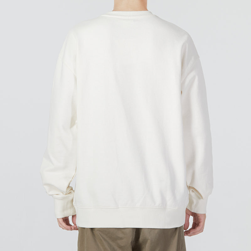 PUMA Das CC Graphic Crew Sweater 'White' 539908-93