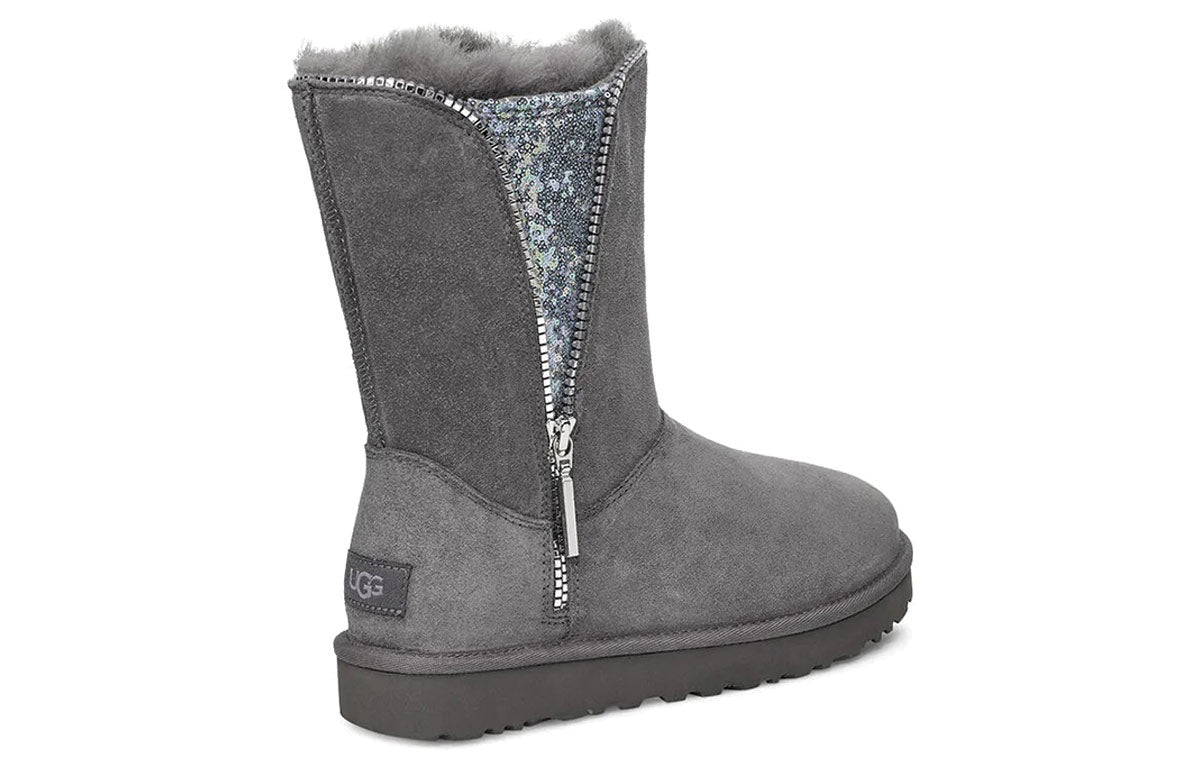 (WMNS) UGG Classic Zip 1103764-CHRC