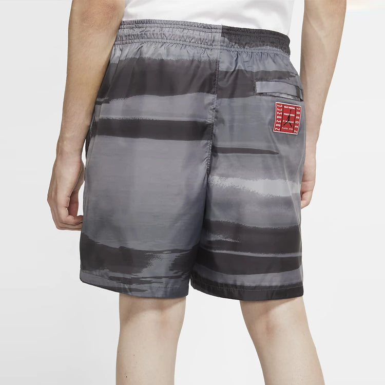Air Jordan Legacy Casual Sports Breathable Printing Shorts Gray CW0840-010