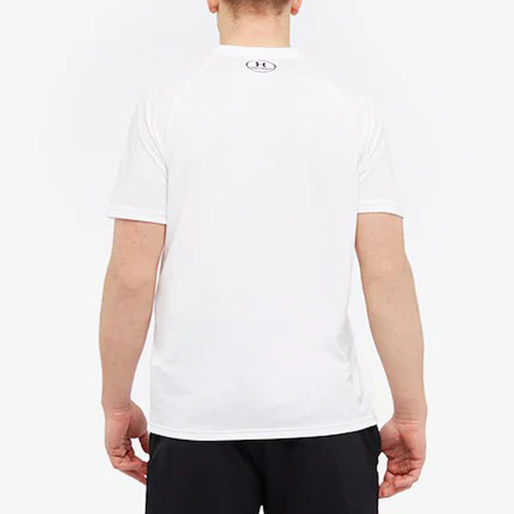 Men's Under Armour UA Quick Dry Sports Short Sleeve White 1228539-100