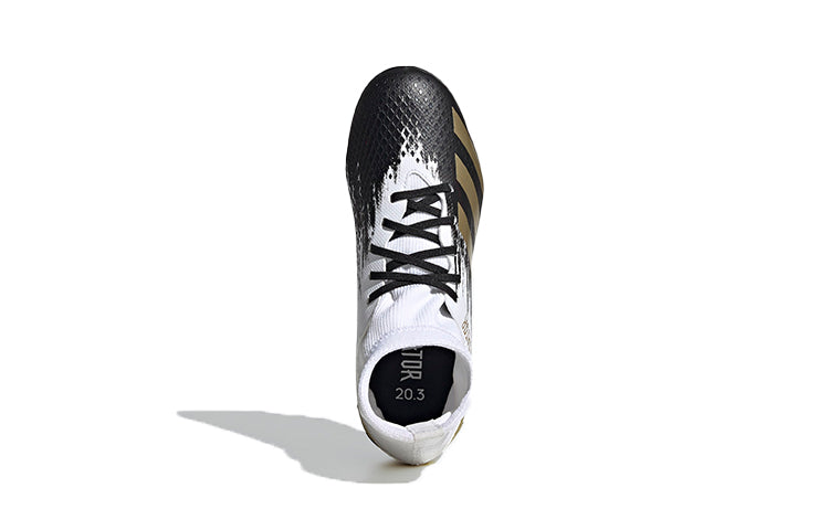 (GS) adidas Predator 20.3 MG 'White Gold Metallic' FW9219