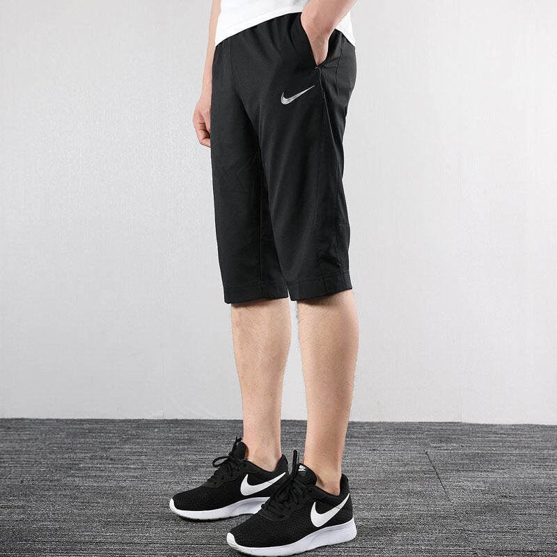 Nike Logo Quick Dry Breathable Sports Shorts Black 688492-010