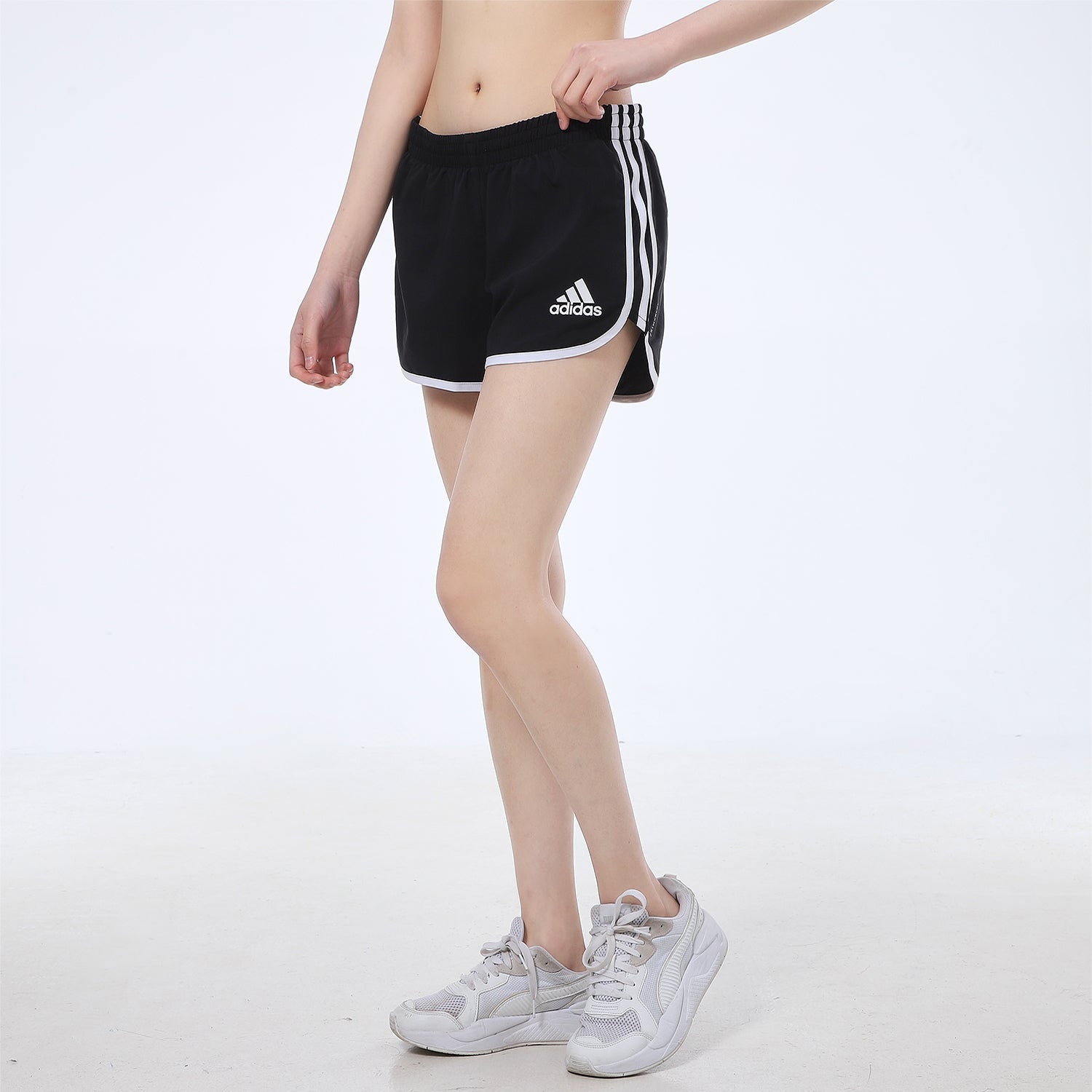 (WMNS) adidas Casual Sports Running Gym Woven Shorts Black GK1980