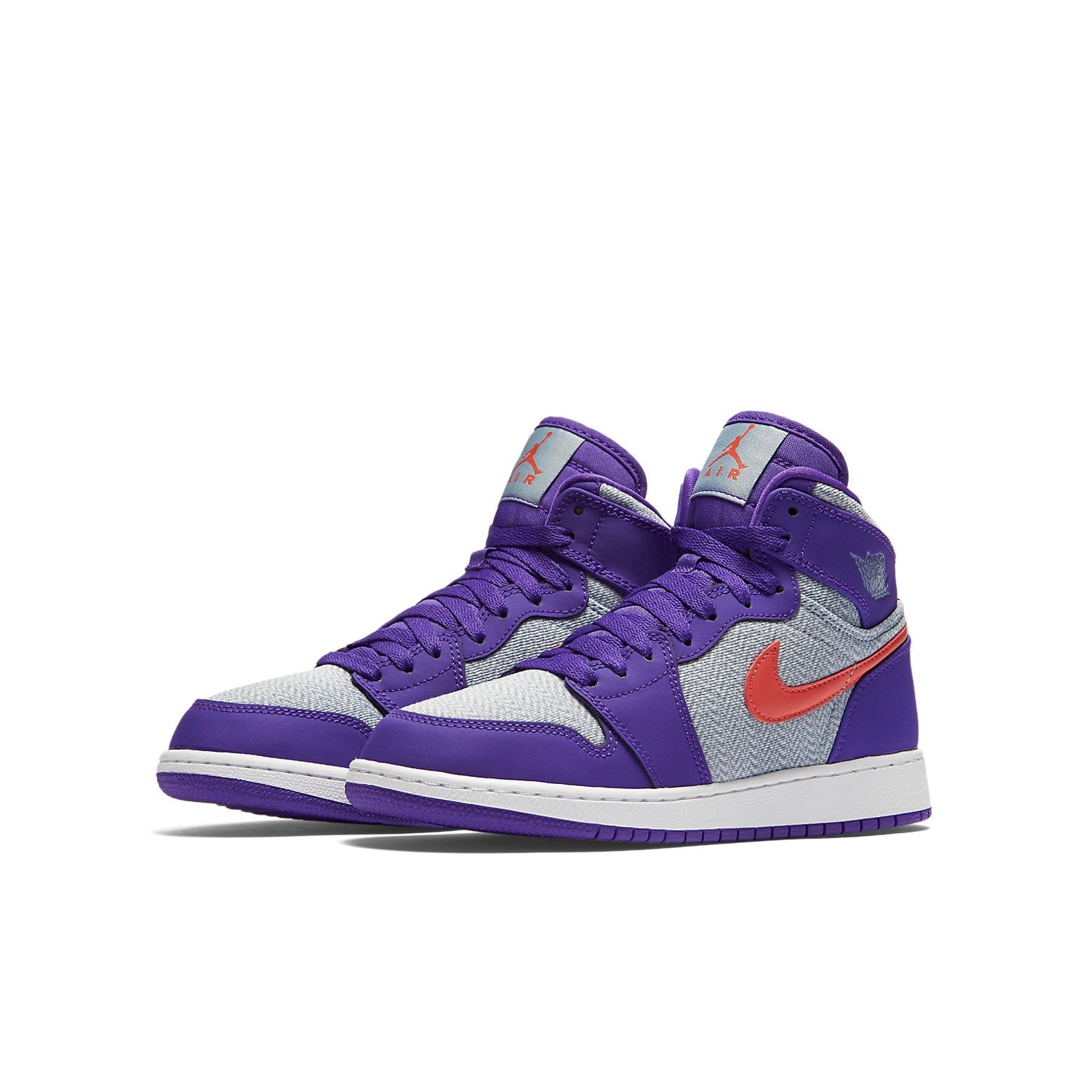 (GS) Air Jordan 1 Retro High 'Fierce Purple' 332148-405