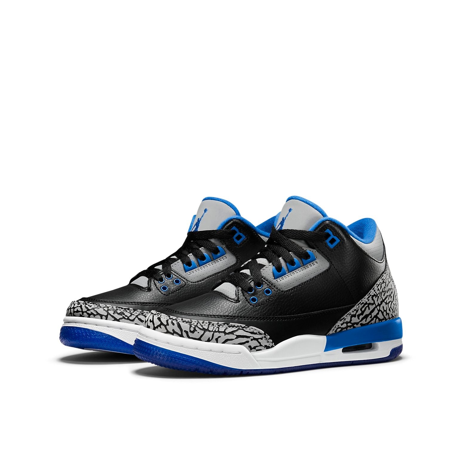(GS) Air Jordan 3 Retro 'Sport Blue' 398614-007