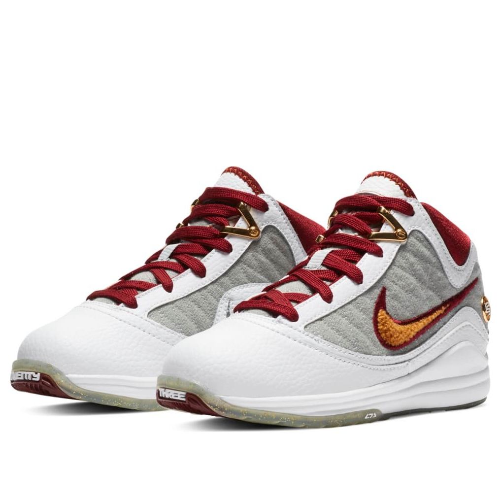 (PS) Nike LeBron 7 MVP 2020 'White Bronze Team Red' CZ8889-100