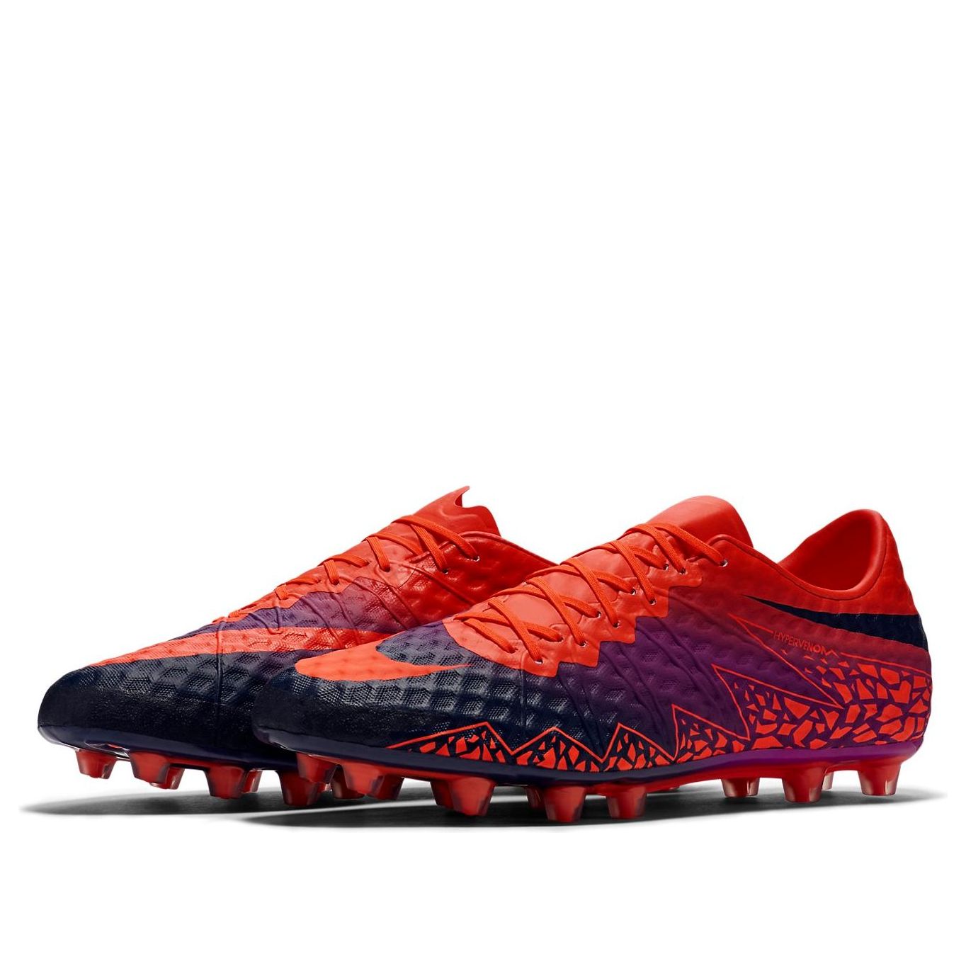Nike Hyper Venom Finish 2 HG 'Black Purple Orange' 749902-845
