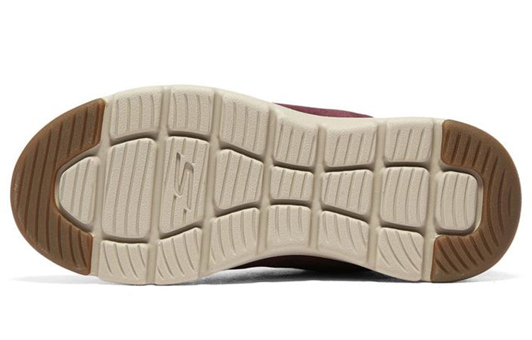 (WMNS) Skechers Glacial Ultra 'Burgundy' 144151-BURG