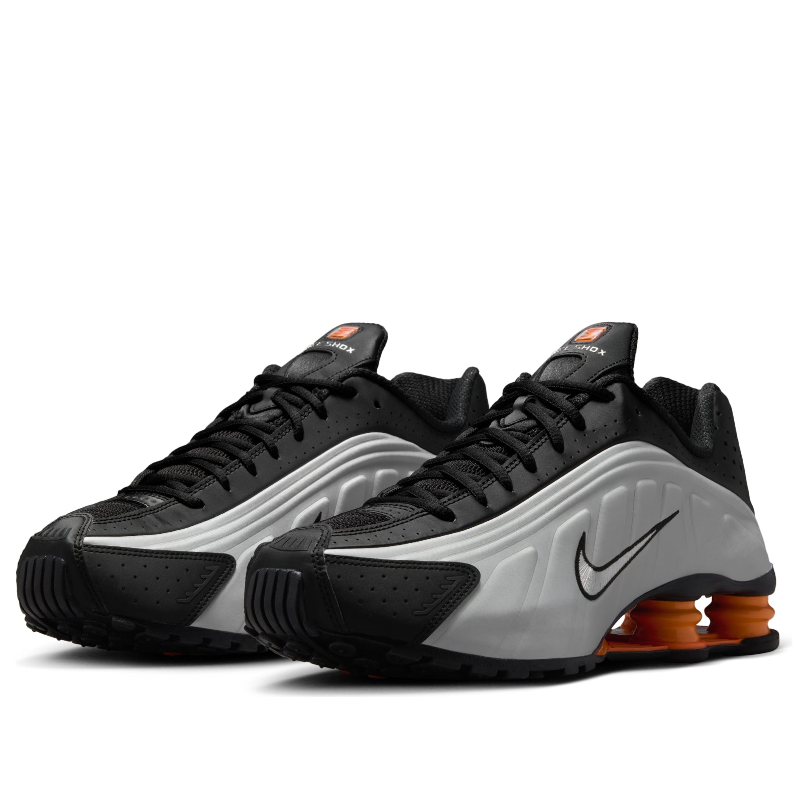 Nike Shox R4 'Black Vast Grey Bright Mandarin' HQ1988-003